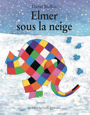 Elmer sous la neige