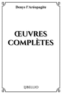 OEUVRES COMPLÈTES
