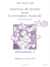 Exercices de lecture pour la formation musicale - Volume 6 - Elémentaire 2