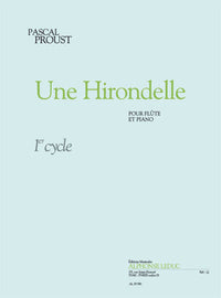 Une hirondelle : Flûte traversière et piano - Recueil + Partie(s)