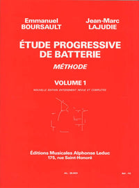 Etude progressive de batterie volume 1