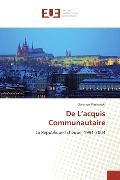De l'acquis communautaire