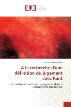 A la recherche d'une définition du jugement chez Kant