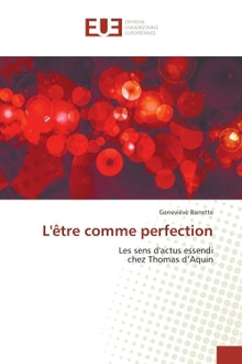 L'être comme perfection