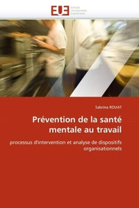 Prévention de la santé mentale au travail