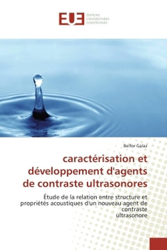 Caractérisation et développement d'agents de contraste ultrasonores