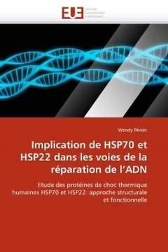 Implication de hsp70 et hsp22 dans les voies de la réparation de l''ADN