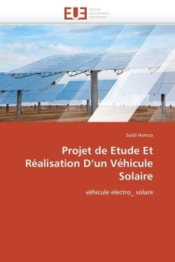 Projet de etude et réalisation d un véhicule solaire