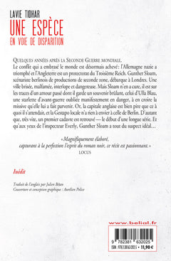 Une espèce en voie de disparition