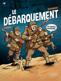 Le débarquement en bande dessinée