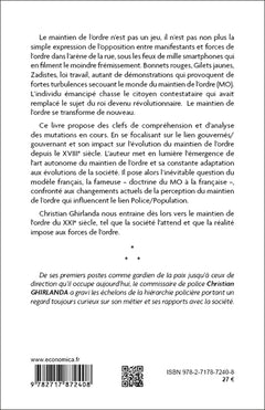 Le maintien de l'ordre
