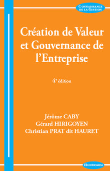 Création de valeur et gouvernance de l'entreprise