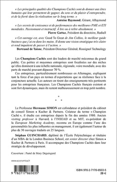 CHAMPIONS CACHES DU XXIE SIECLE - STRATEGIES A SUCCES (LES)