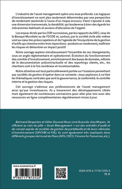 Asset management - À l'heure de la durabilité