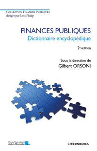 FINANCES PUBLIQUES - DICTIONNAIRE ENCYCLOPEDIQUE