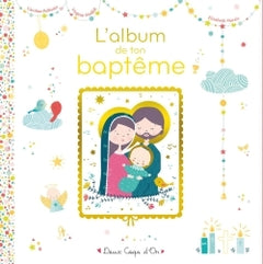 L'album de mon baptême - livre avec icône sur bois