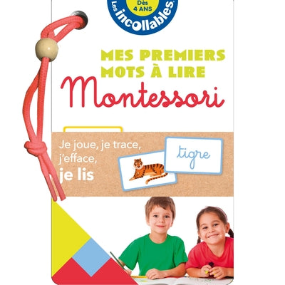 Les incollables - Eventail Montessori - Mes premiers mots