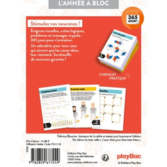 Calendrier Incroyables Casse-têtes en 365 jours - L'Année à Bloc