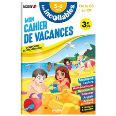 Cahier de vacances 2025 - Les incollables - Grande Section au CP