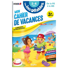 Cahier de vacances 2025 - Les incollables - Petite Section à Moyenne Section