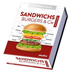 Calendrier Sandwichs, Burgers & Cie en 365 jours - Année à bloc