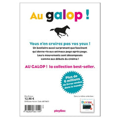 Au galop ! Mon premier livre cinémagique