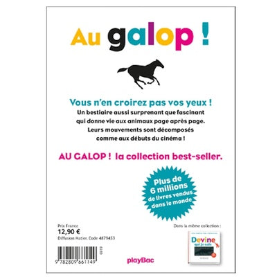 Au galop ! Mon premier livre cinémagique