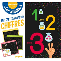 LES INCOLLABLES - CARTES À GRATTER ÉDUCATIVES - LES CHIFFRES