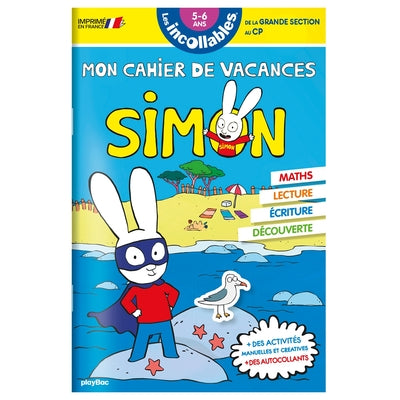 Cahier de vacances 2025 Simon - Les incollables