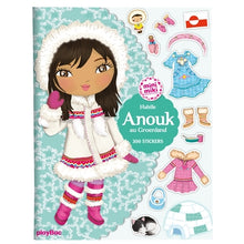 Minimiki - Stickers - Habille Anouk au Groenland
