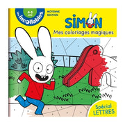 Mes coloriages magiques Simon - Spécial Lettres - Moyenne Section