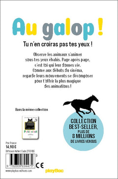 Au galop ! Mon premier livre cinémagique - nouvelle édition