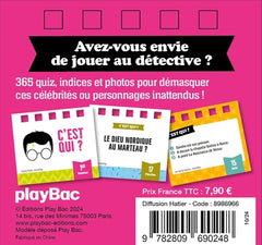 Le calendrier quiz - C'est Qui ?