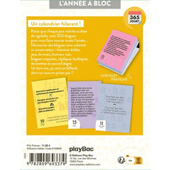 Calendrier Blagues de m*rde ! en 365 jours - L'Année à Bloc