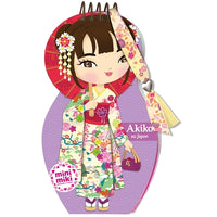Minimiki - Carnet créatif - Akiko au Japon