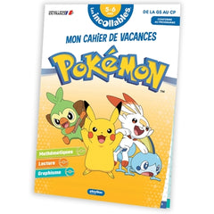 Cahier de vacances 2026 Pokémon - Les incollables -Grande Section au CP - 5/6 ans