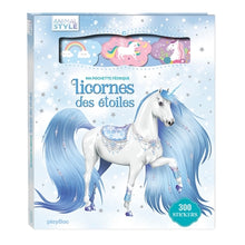 Ma pochette féerique Licornes des étoiles