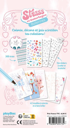 Strass et coloriages Ballerines