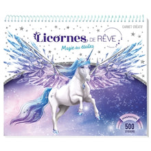 Licornes de rêve - Carnet créatif - Magie des étoiles édition 2023