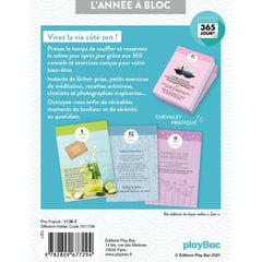 Calendrier Esprit zen en 365 jours - L'Année à Bloc