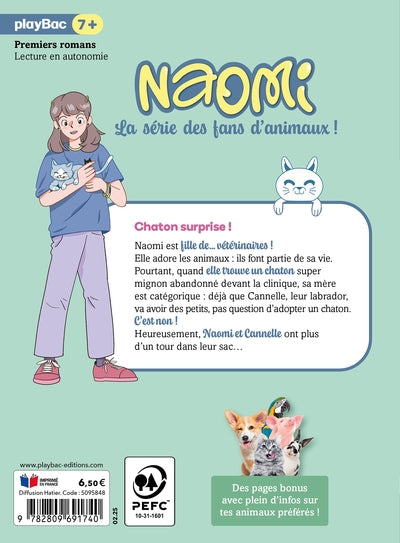 Naomi, fille de vétérinaire - Chaton surprise ! - Tome 1