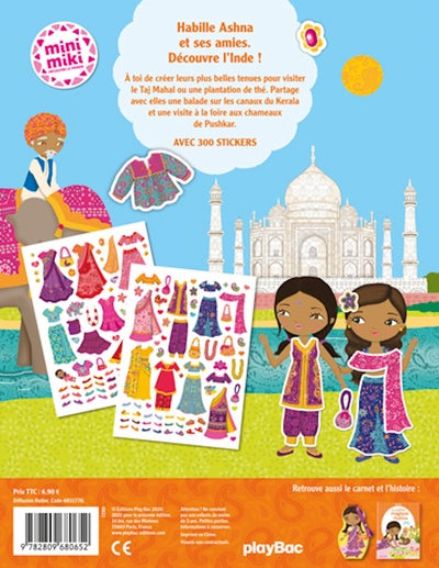 Minimiki - Stickers - Habille Ashna en Inde