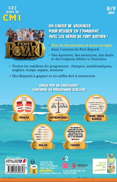 Cahier de vacances 2025 Fort Boyard - Les incollables