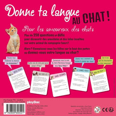 Boîte Quiz Donne ta langue au Chat !