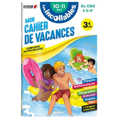 Cahier de vacances 2025 - Les incollables