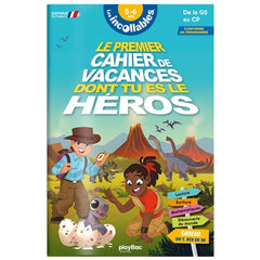Cahier de vacances dont tu es le héros 2026 - Les incollables - Grande Section au CP - 5/6 ans