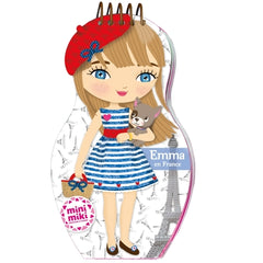 Minimiki - Carnet créatif - Emma en France nouvelle édition