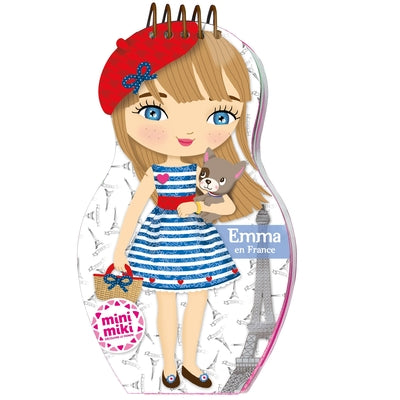Minimiki - Carnet créatif - Emma en France nouvelle édition