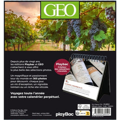 365 jours Vins et Vignobles du Monde - Calendriers GEO