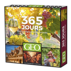 365 jours Vins et Vignobles du Monde - Calendriers GEO
